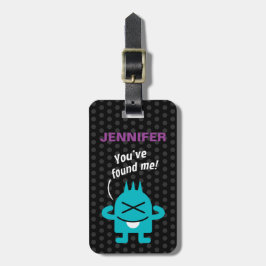 Etiqueta Para Maletas Pequeño monstruo (personalizado)