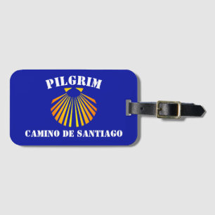Etiqueta Para Maletas peregrinos del Camino de Santiago de Compostela