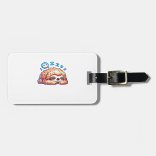 Etiqueta Para Maletas Perezoso dormilón Kawaii durmiendo Zzz Animal dive