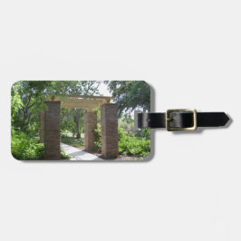 Etiqueta Para Maletas pérgola en camino