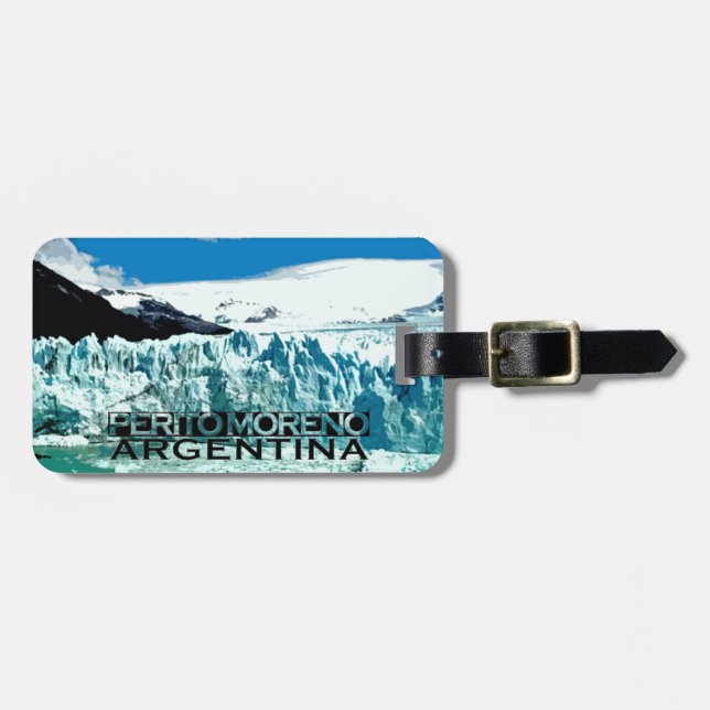 Etiqueta Para Maletas Perito Moreno (Frente Horizontal)