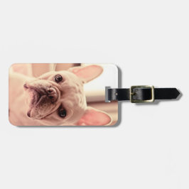 Etiqueta Para Maletas Perrito del bulldog francés