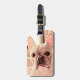 Etiqueta Para Maletas Perrito del bulldog francés