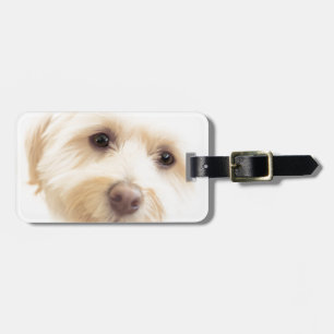 Etiqueta Para Maletas Perrito divino