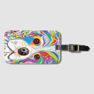 Etiqueta Para Maletas Perro de aguas