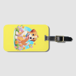 Etiqueta Para Maletas Perro de cachorro