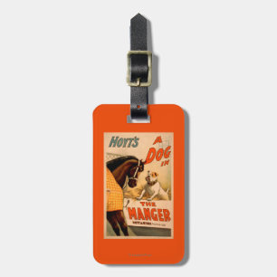 Etiqueta Para Maletas Perro de la A de Hoyt en el poster del teatro del