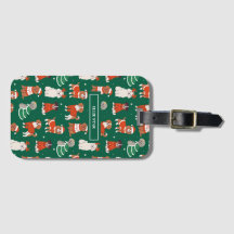 Perros de Navidades verdes personalizados