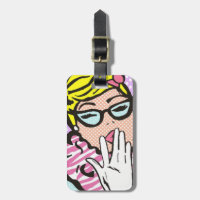 Personalizable La-Di-Da Lady Comic Reserva de equi