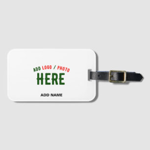 ETIQUETA PARA MALETAS PERSONALIZABLE MODERNO ESTILO BLANCO VERIFICADO MA