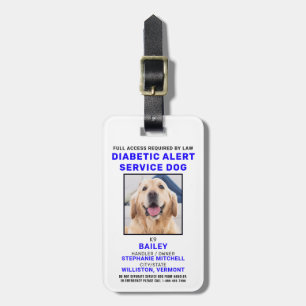 Etiqueta Para Maletas Personalización de la placa de fotografía de perro