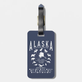 Etiqueta Para Maletas Personalizado Alaska