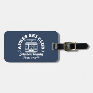 Etiqueta Para Maletas Personalizado Apres Ski Family Amigos Ski Trip Gro