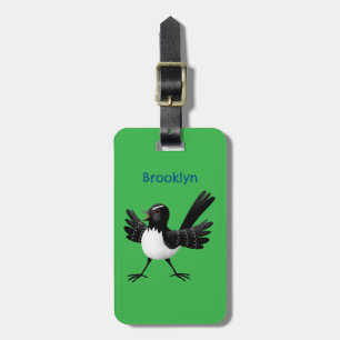 Etiqueta Para Maletas Personalizado australiano Willie Wagtail
