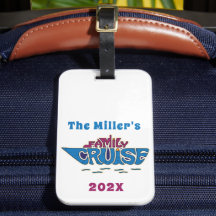Personalizado de arte de la palabra de crucero fam