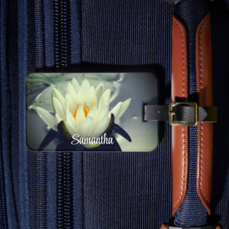 Etiqueta Para Maletas Personalizado de Lotus Blossom