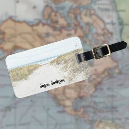 Etiqueta Para Maletas Personalizado de vacaciones de viaje fotográfico