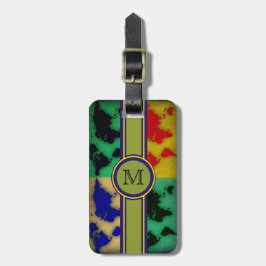 Etiqueta Para Maletas personalizado de viajes inicial