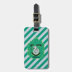 Etiqueta Para Maletas Personalizado Escudo Slytherin