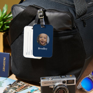 Etiqueta Para Maletas Personalizado foto de bebé personalizada