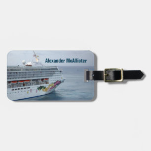 Etiqueta Para Maletas Personalizado hermoso del arco