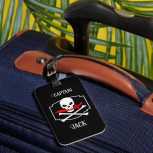 Etiqueta Para Maletas Personalizado Jolly Roger (Cutlass)