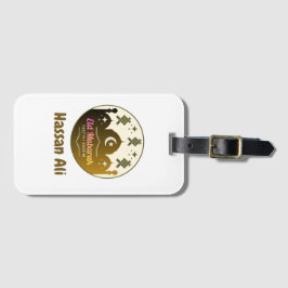 Etiqueta Para Maletas Personalizado Kids Eid Mubarak 2026