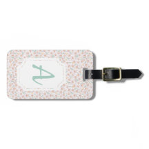Personalizado Monogrammed Floral