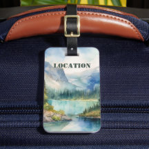 Personalizado Montaña Rústica