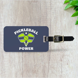 Etiqueta Para Maletas Personalizado Pickleball Team