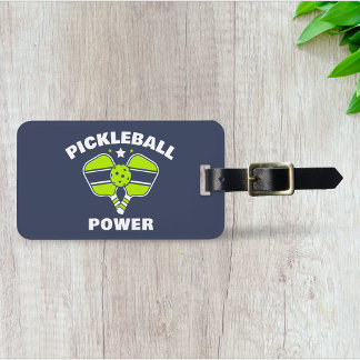 Etiqueta Para Maletas Personalizado Pickleball Team