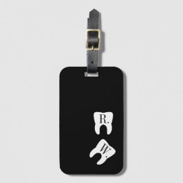 Etiqueta Para Maletas Personalizado rubricado del símbolo de la