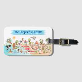 Etiqueta Para Maletas Personalizado SoCal