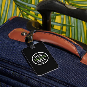 Etiqueta Para Maletas personalizado, único, elegante y minimalista beso