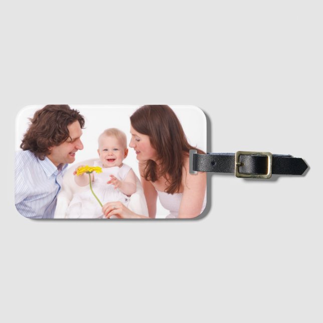 Etiqueta Para Maletas Personalizado único personalizado (Anverso horizontal)