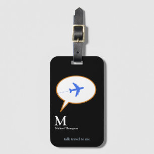 Etiqueta Para Maletas personalizado viaje en globo aerostático personali