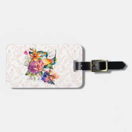 Etiqueta Para Maletas Personalizar Aves que tardan