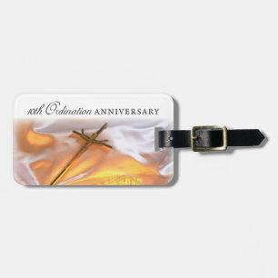 Etiqueta Para Maletas Personalize, 10° Aniversario de la Ordenación, Cro