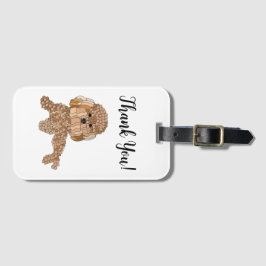Etiqueta Para Maletas Personalized Poodle Dog Travel