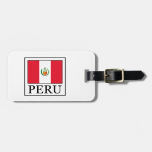 Etiqueta Para Maletas Perú
