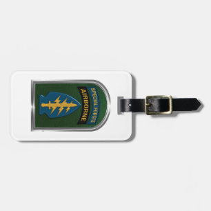 Etiqueta Para Maletas Pestaña Fuerzas Especiales y Regalo de Parches