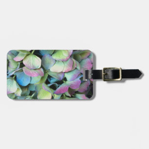 Etiqueta Para Maletas Pétalos multicolores del HYDRANGEA ---