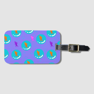 Etiqueta Para Maletas Pez_periwinkle flotante