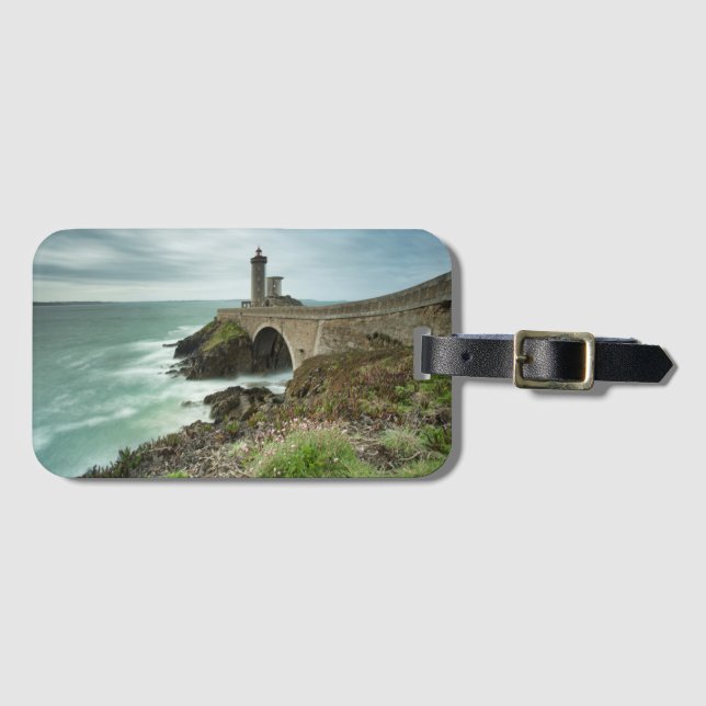 Etiqueta Para Maletas Phare du Petit Minou (Anverso horizontal)