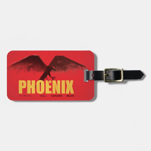 Etiqueta Para Maletas Phoenix Vingate Graphic (Frente Horizontal)