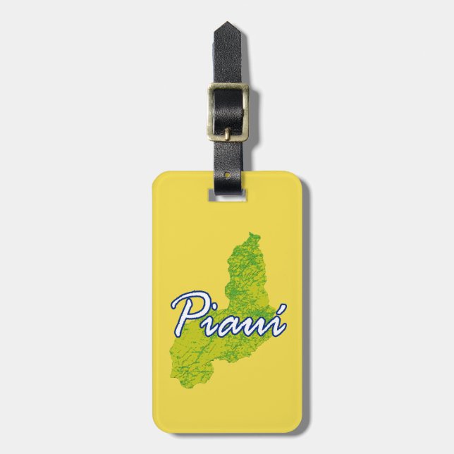 Etiqueta Para Maletas Piaui (Frente Vertical)