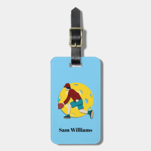 Etiqueta Para Maletas Pickle Ball