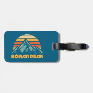 Etiqueta Para Maletas Pico Borah Retro Turquesa