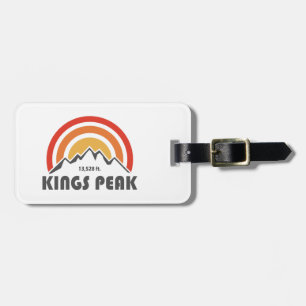 Etiqueta Para Maletas Pico de los reyes, Utah