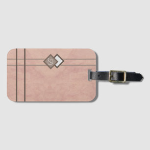 Etiqueta Para Maletas Piedra rosa